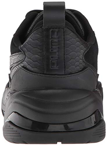 PUMA mens Thunder Sneaker, Puma Black-puma Black-puma Black, 10.5 US