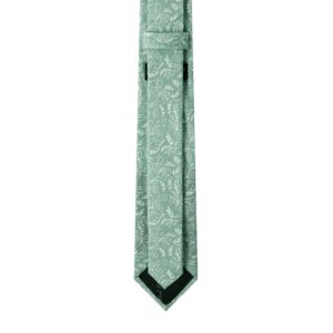 Jacob Alexander Men's Slim Width 2.75" Floral Neck Tie