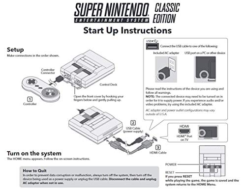 SUPER NINTENDO CLASSIC EDITION CONSOLE Renewed [NINTENDO]