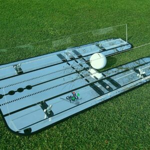 Premium Golf Alignment Mirror - All in One Value Pack Golf Putting Practice Aids ​to Improve All Aspects of Your Short Game