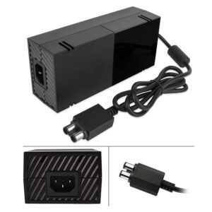 Oussirro Power Supply for Xbox One, AC Adapter Replacement Charger with Cable for Xbox One, Power Brick for Xbox One 100-240V