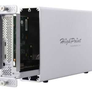 Highpoint RocketStor 6661A Thunderbolt 3 to PCIe 3.0 Expansion Chassis