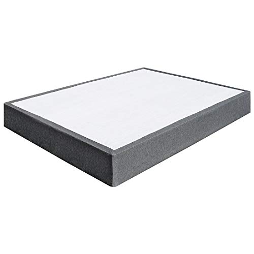 TATAGO King Box Spring, 9 Inch Metal Box Spring King Size, Heavy Duty Mattress Foundation, Easy Assembly, Non-Slip, No Noise