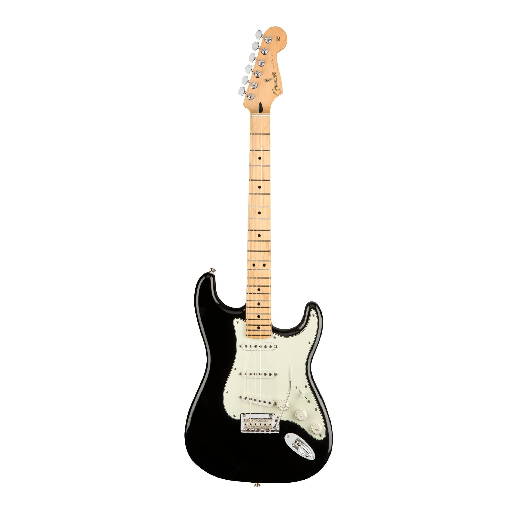 Fender Player Stratocaster SSS Electric Guitar, with 2-Year Warranty, Black, Maple Fingerboard