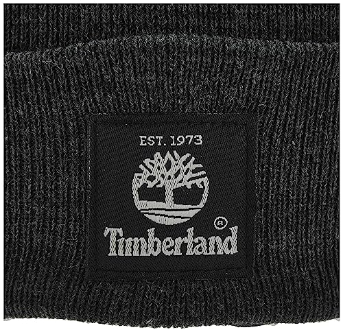 Timberland Short Watch Cap, Charcoal Heather Gray, One Size