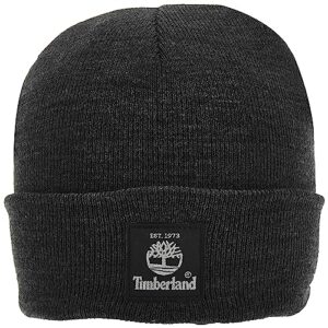 timberland short watch cap, charcoal heather gray, one size