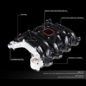 DNA Motoring OEM-ITM-002 Upper Intake Manifold 615-178[For 96-98 Ford Mustang 4.6L V8 SOHC]