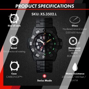 Luminox Navy Seal 3502.L Wrist Watch | 45mm