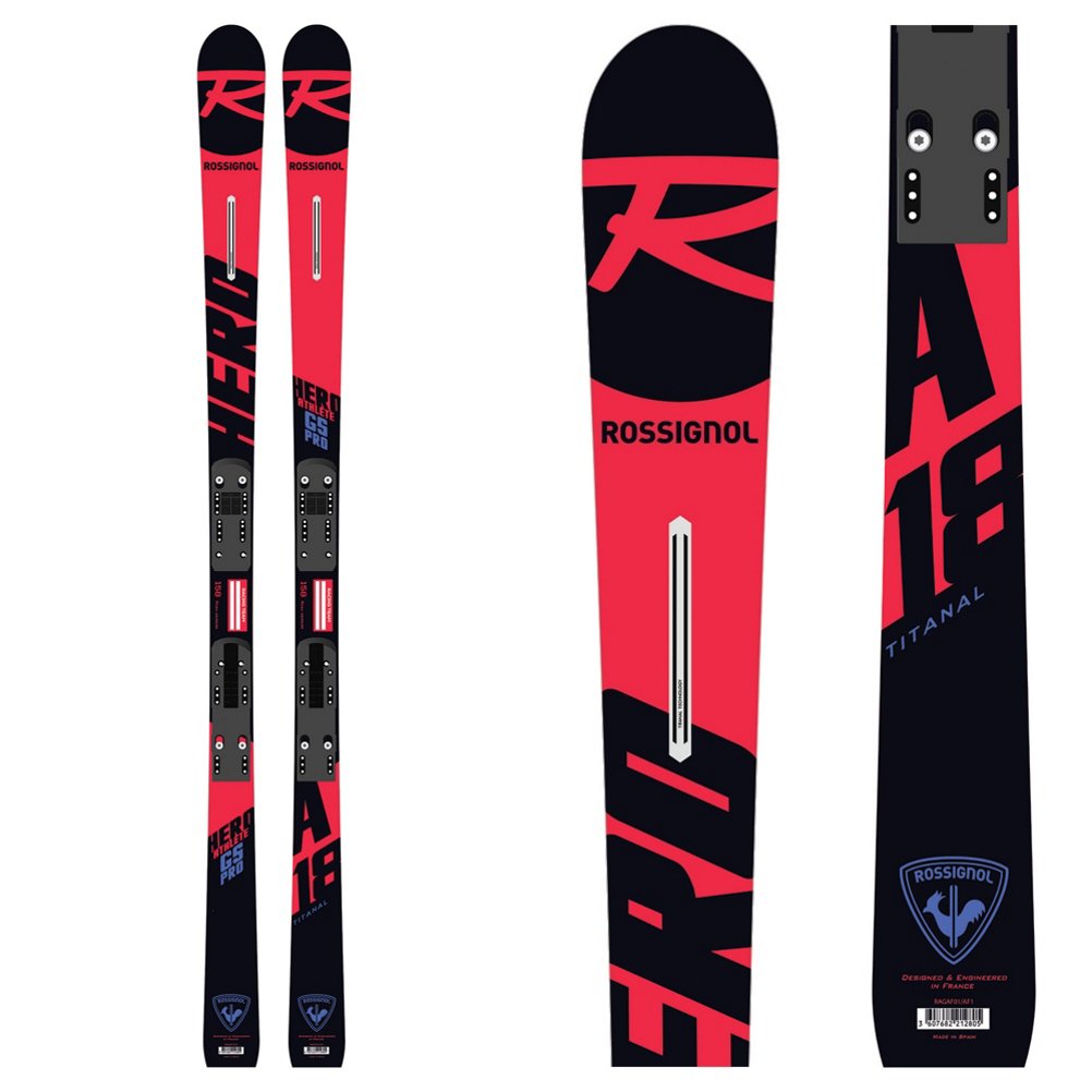 Rossignol 2019 Hero Athlete GS Giant Slalom Pro Junior Skis (151cm)