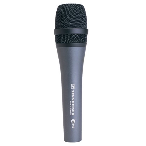 Sennheiser E845 Super Cardioid Handheld Dynamic Microphone with XLR-XLR Cable and Pop filter