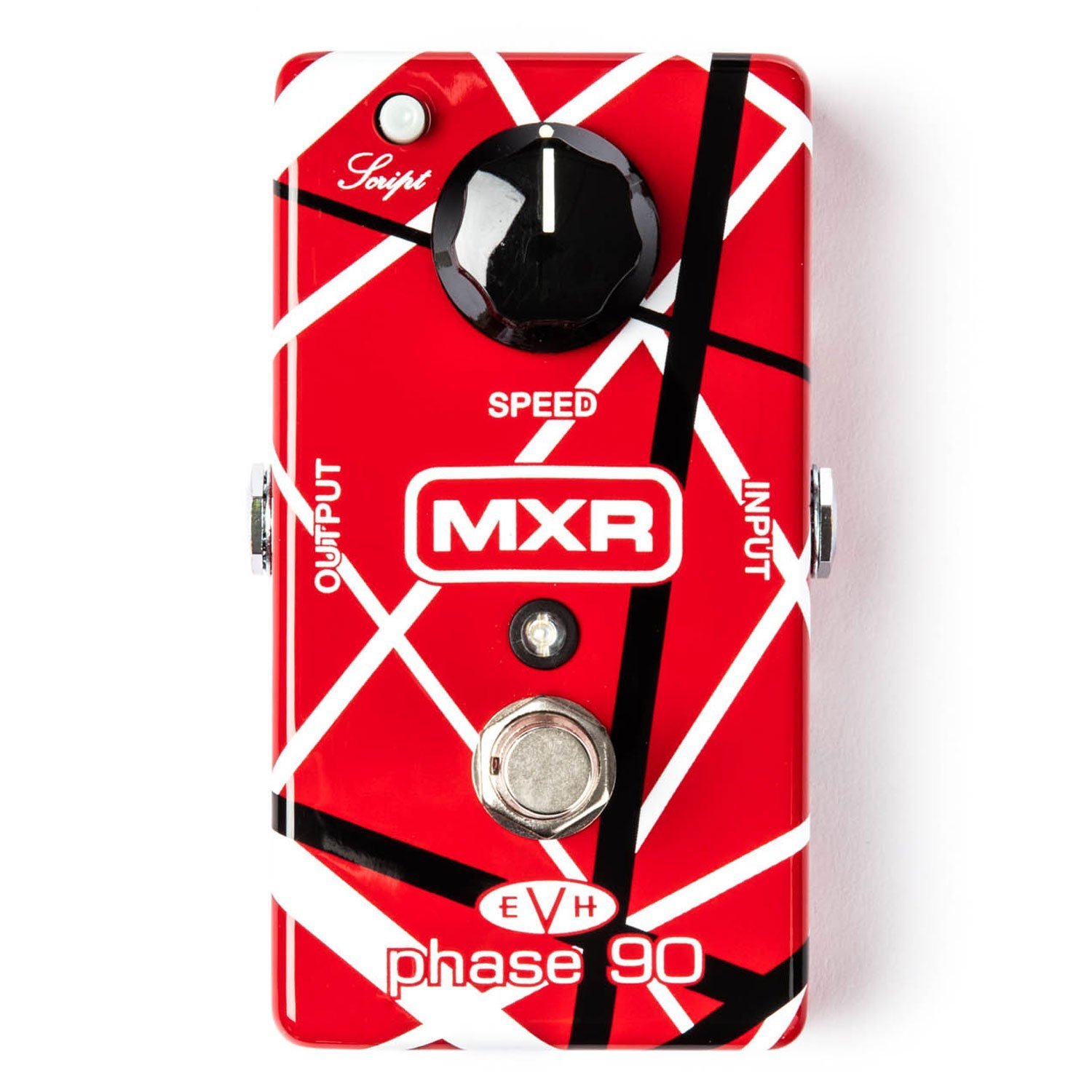 MXR EVH90 Phase 90 Effects Pedal Bundle w/2 Patch Cables, 9V Power Supply, and 6 Assorted Dunlop Picks