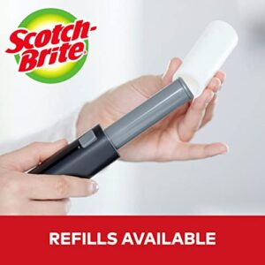 Scotch-Brite Mini Travel Lint Roller, Works Great On Pet Hair, 6 Rollers, 30 Sheets Per Roll, 180 Sheets Total