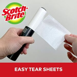 Scotch-Brite Mini Travel Lint Roller, Works Great On Pet Hair, 6 Rollers, 30 Sheets Per Roll, 180 Sheets Total