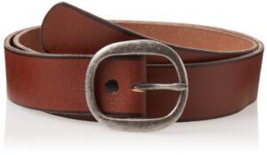 danbury women's soft leather belt, brown, xl