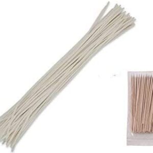 Gas Tube Pipe Cleaners 12 -inches Long, 100 Pieces and Get Free 100 Piece of 6 Inch Cotton Swabs