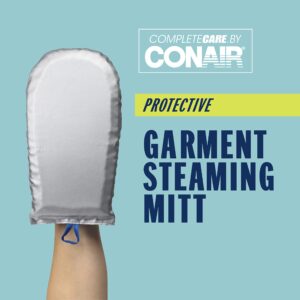 Conair Complete Care Protective Garment Steaming Mitt, Silver and Blue