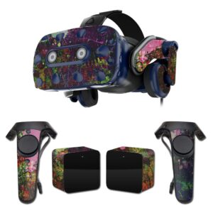 MightySkins Skin Compatible with HTC Vive Pro VR Headset - Paint Drip | Protective, Durable, and Unique Vinyl Decal wrap Cover | Easy to Apply, Remove, and Change Styles | Made in The USA