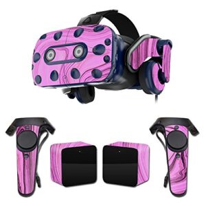 MightySkins Skin Compatible with HTC Vive Pro VR Headset - Pink Thai Marble | Protective, Durable, and Unique Vinyl Decal wrap Cover | Easy to Apply, Remove, and Change Styles | Made in The USA