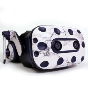 MightySkins Skin Compatible with HTC Vive Pro VR Headset - Floral Retro | Protective, Durable, and Unique Vinyl Decal wrap Cover | Easy to Apply, Remove, and Change Styles | Made in The USA