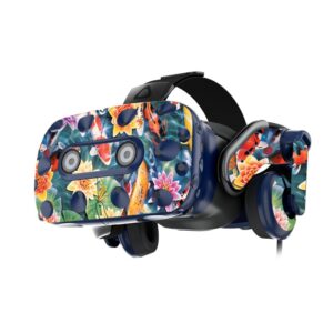 MightySkins Skin Compatible with HTC Vive Pro VR Headset - Koi Pond | Protective, Durable, and Unique Vinyl Decal wrap Cover | Easy to Apply, Remove, and Change Styles | Made in The USA