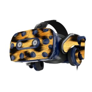 MightySkins Skin Compatible with HTC Vive Pro VR Headset - Cheetah | Protective, Durable, and Unique Vinyl Decal wrap Cover | Easy to Apply, Remove, and Change Styles | Made in The USA