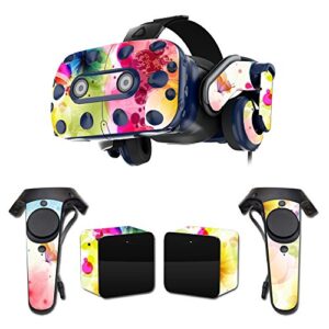 MightySkins Skin Compatible with HTC Vive Pro VR Headset - Pollinate | Protective, Durable, and Unique Vinyl Decal wrap Cover | Easy to Apply, Remove, and Change Styles | Made in The USA