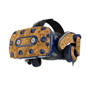 MightySkins Skin Compatible with HTC Vive Pro VR Headset - Cork | Protective, Durable, and Unique Vinyl Decal wrap Cover | Easy to Apply, Remove, and Change Styles | Made in The USA