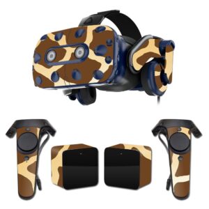 MightySkins Skin Compatible with HTC Vive Pro VR Headset - Giraffe | Protective, Durable, and Unique Vinyl Decal wrap Cover | Easy to Apply, Remove, and Change Styles | Made in The USA