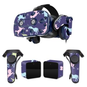 MightySkins Skin Compatible with HTC Vive Pro VR Headset - Unicorn Dream | Protective, Durable, and Unique Vinyl Decal wrap Cover | Easy to Apply, Remove, and Change Styles | Made in The USA