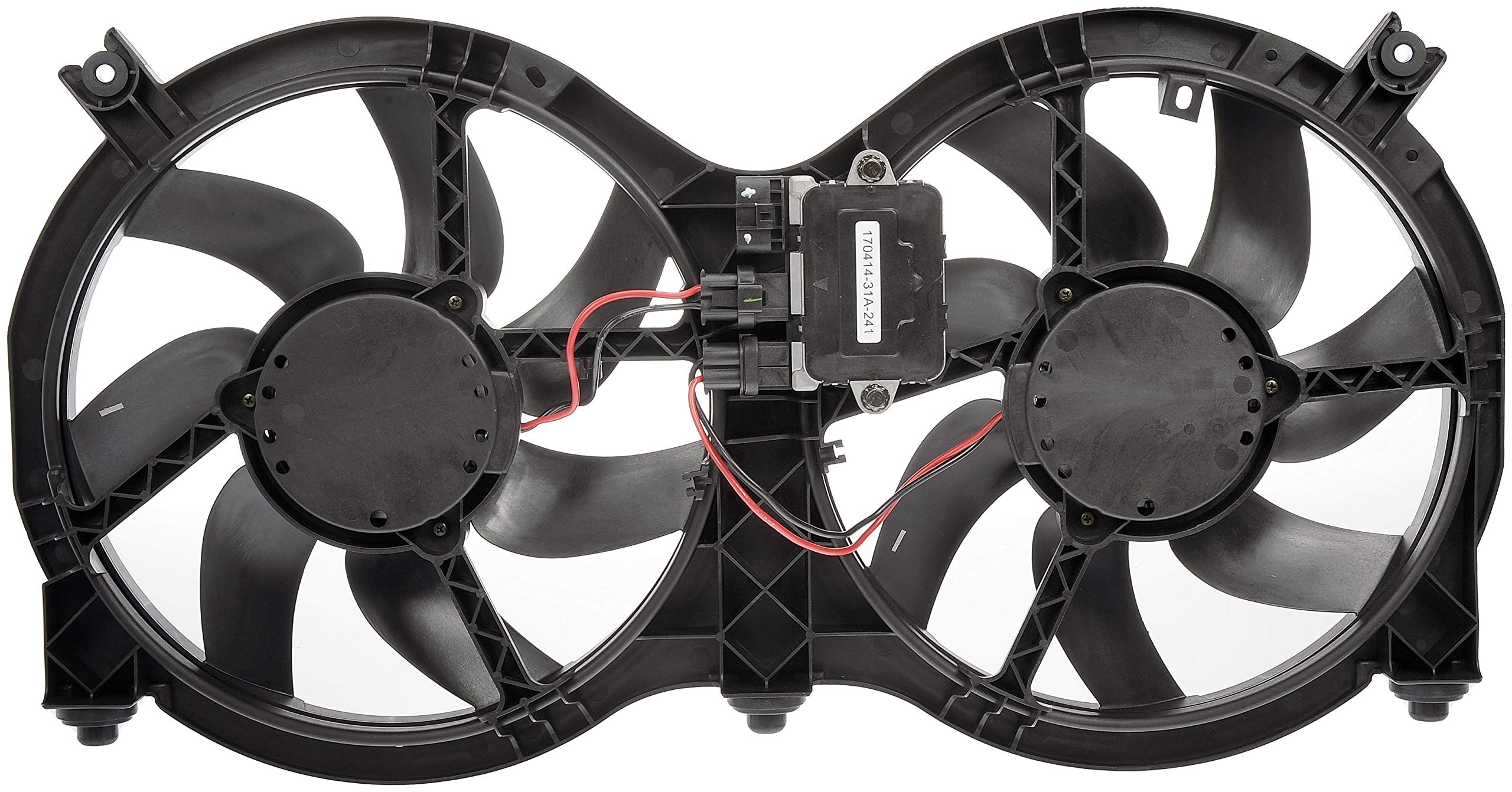 Dual Fan Assembly With Controller