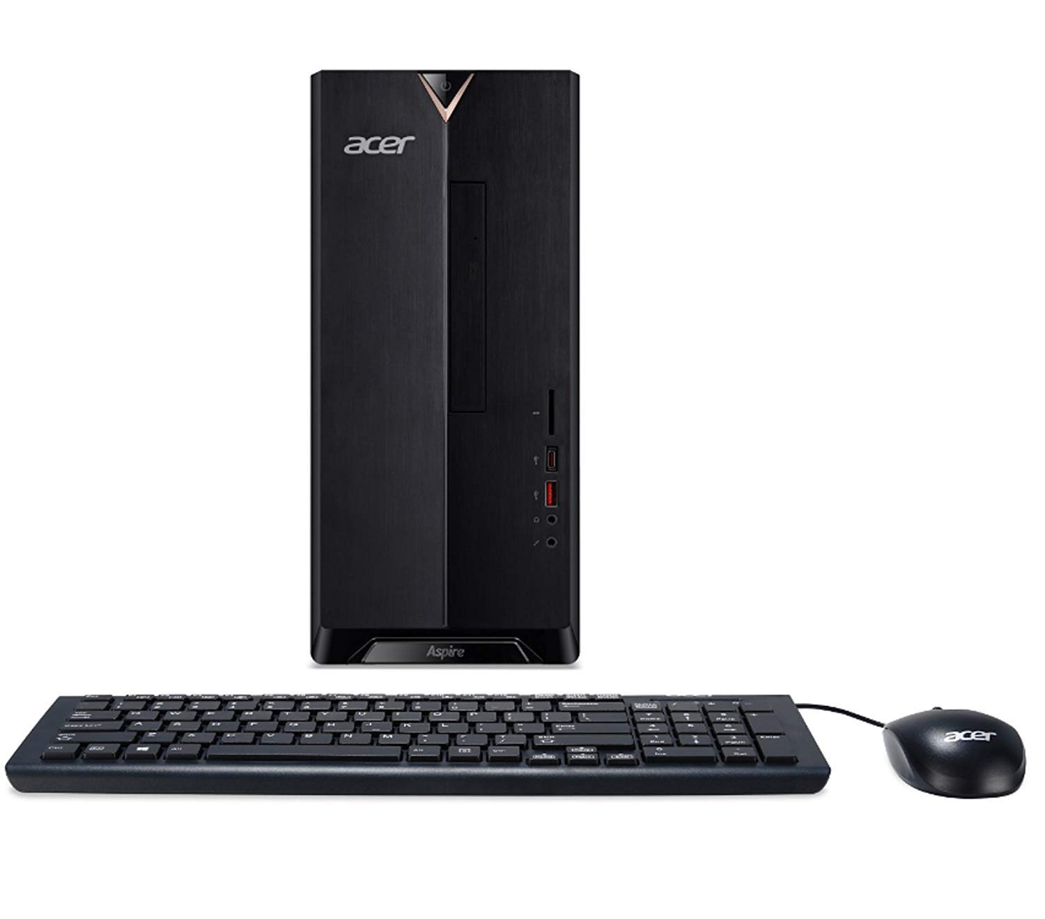 Acer Aspire TC-885-ACCFLi5 Desktop, 8th Gen Intel Core i5-8400, 12GB DDR4, 2TB HDD, 8X DVD, 802.11ac WiFi, Windows 10 Home