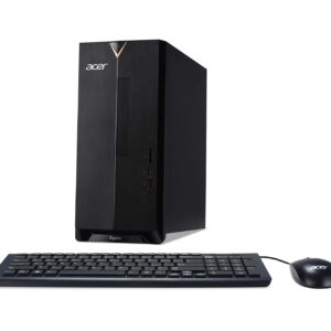 Acer Aspire TC-885-ACCFLi5 Desktop, 8th Gen Intel Core i5-8400, 12GB DDR4, 2TB HDD, 8X DVD, 802.11ac WiFi, Windows 10 Home