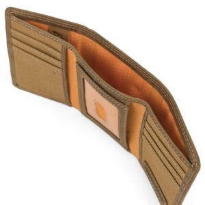 Timberland PRO Men's Leather RFID Trifold Wallet with Id Window