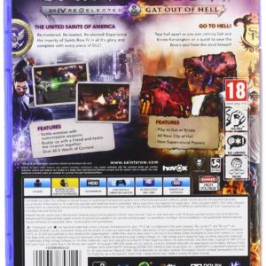 Saints Row 4: Re-Elected and Gat Out Of Hell First Edition (PS4)