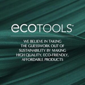 EcoTools Makeup Brush & Sponge Shampoo - Fragrance-Free Cleanser for Brushes, Sponges & Puffs, No Harsh Chemicals, Vegan & Cruelty-Free, 6 fl.oz./ 177 ml, 2 Count