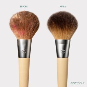 EcoTools Makeup Brush & Sponge Shampoo - Fragrance-Free Cleanser for Brushes, Sponges & Puffs, No Harsh Chemicals, Vegan & Cruelty-Free, 6 fl.oz./ 177 ml, 2 Count