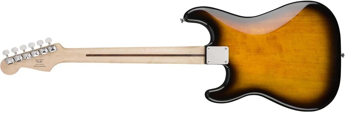 Squier Bullet Stratocaster HT SSS Electric Guitar, with 2-Year Warranty, Brown Sunburst, Laurel Fingerboard