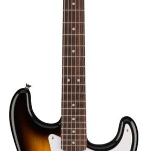 Squier Bullet Stratocaster HT SSS Electric Guitar, with 2-Year Warranty, Brown Sunburst, Laurel Fingerboard