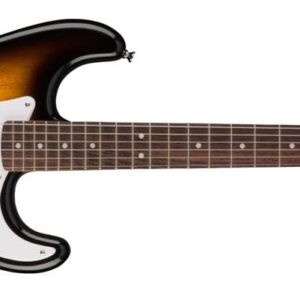 Squier Bullet Stratocaster HT SSS Electric Guitar, with 2-Year Warranty, Brown Sunburst, Laurel Fingerboard