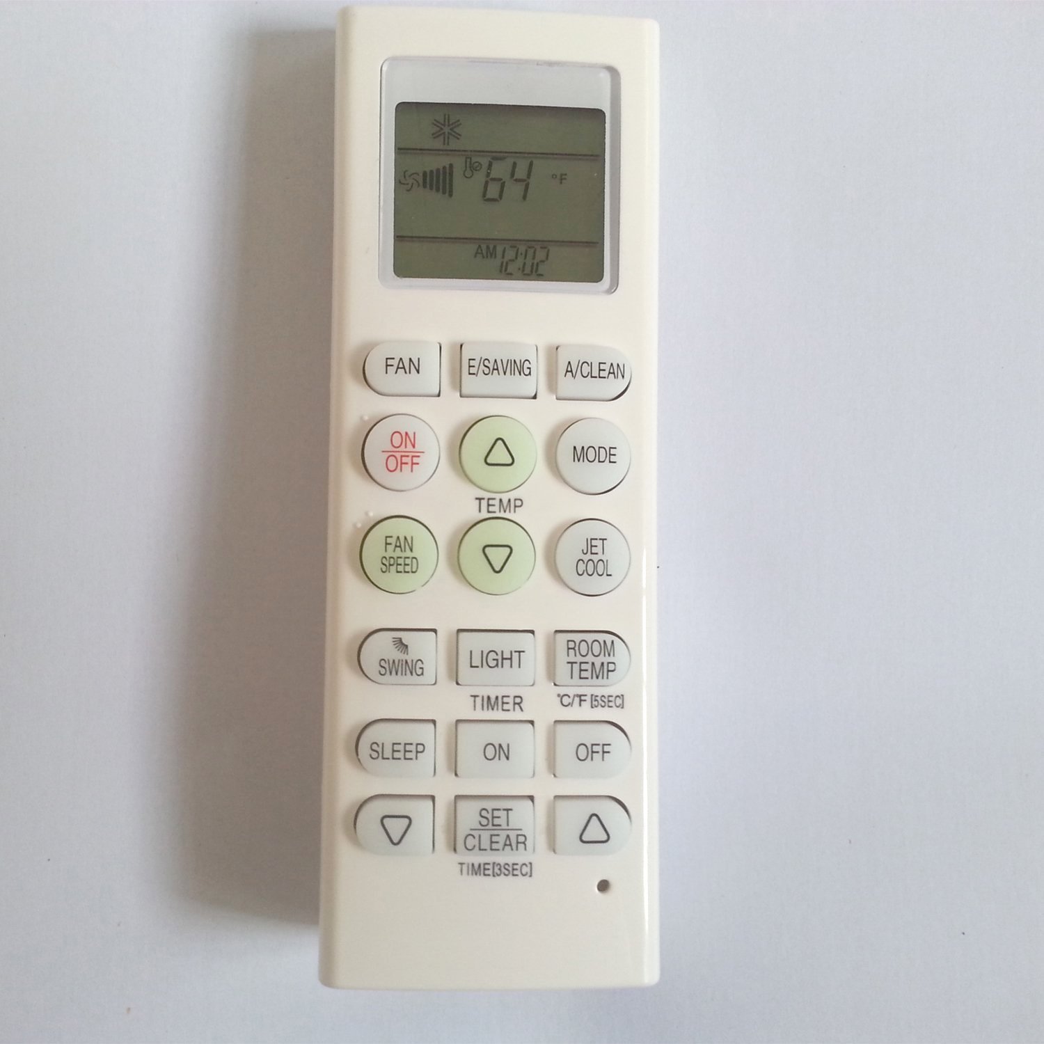 Replacement for LG Air Conditioner Remote Control AKB74375404