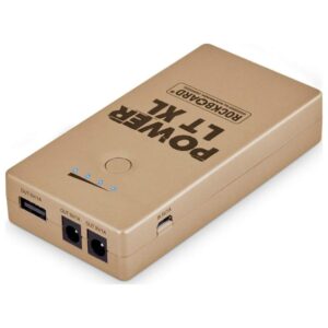 Rockboard Power RBO LT XL Rechargeable Power Supply for Guitar Effects (Gold)