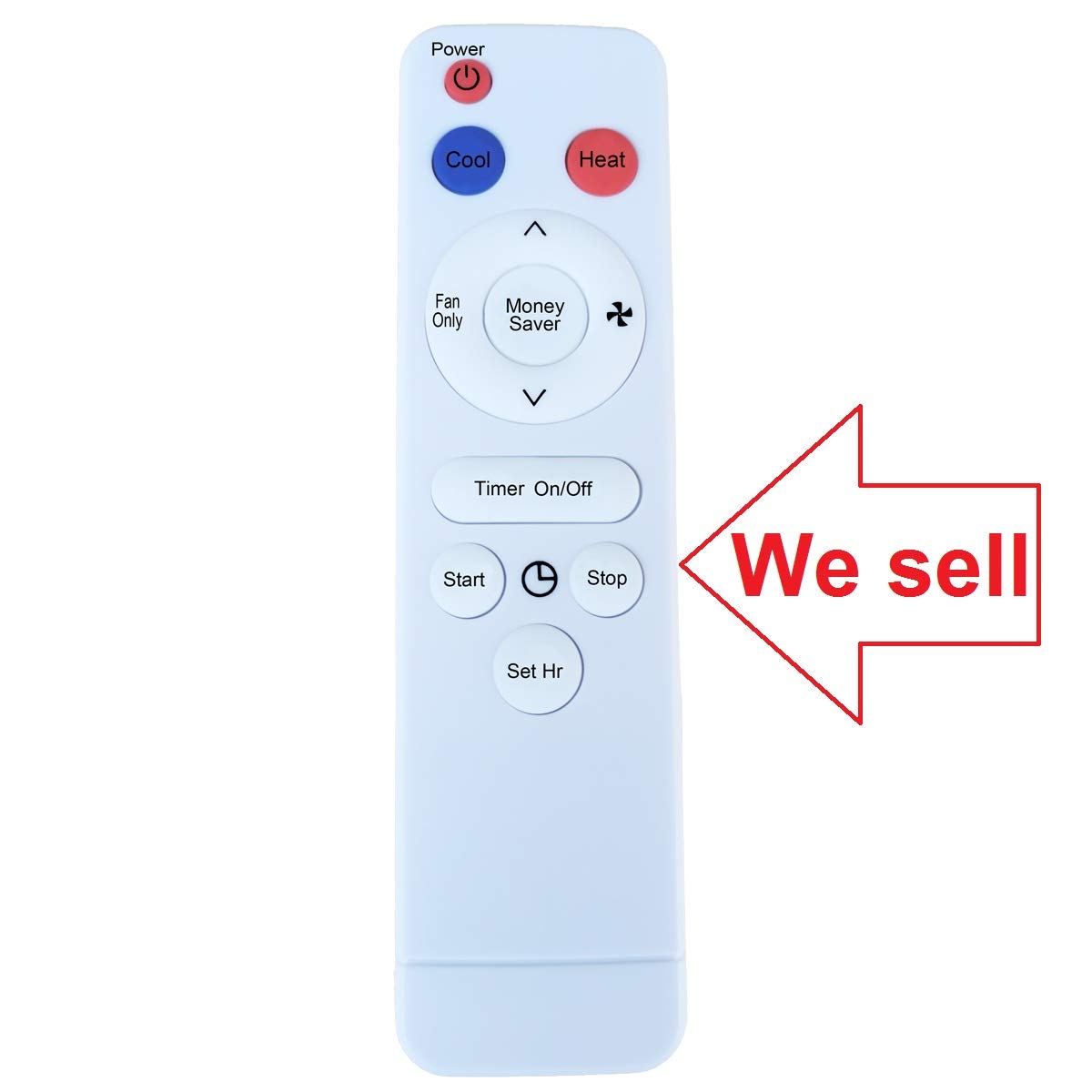 YING RAY HA-F-01 Replacement for Friedrich Air Conditioner Remote Control 618-266-10