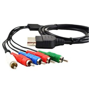 OSTENT Component Audio Video HDTV AV Cable for Microsoft Xbox Old Generation Console