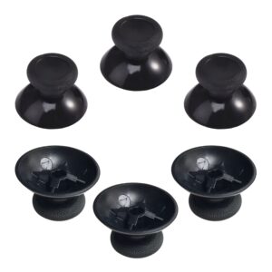 ostent analog stick cap replacement repair for microsoft xbox one controller - pack of 6