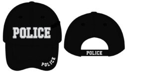 aes police baseball cap hat ballcap law enforcement hat black