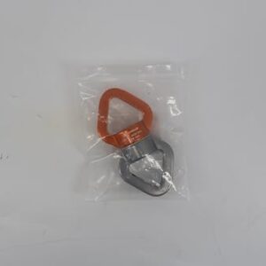 NewDoar Swing Swivel,30KN CE Certified Micro Rotator Swivel Device for Swing Aerial Dance/Yoga/Swing/Hanging Hammock/Rock Climbing Tree Arborist(Silver Orange)