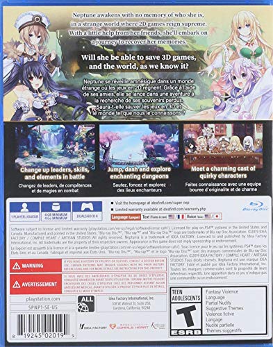 Super Neptunia RPG - PlayStation 4