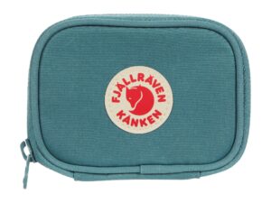 fjallraven - kanken card wallet for everyday use, frost green,one size