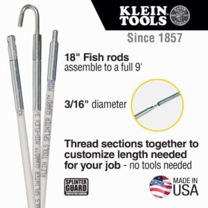 Klein 56409 Mid-Flex Glow Rod Set, 9-Foot