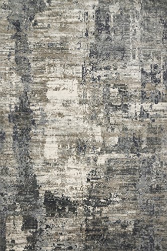 Loloi Cascade Ivory/Charcoal 2'-7" x 12'-0" Runner Rug